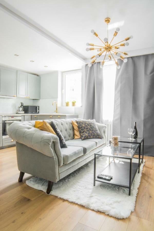 Appartamento Przytulny Apartament Blisko Starowki Danzica Esterno foto